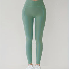 Seamless High Waist Yoga Pants Butt Lifting Fitness Leggings