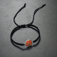 Braided Hand Rope Volleyball Team Fan Bracelet Football Basketball Bracelet