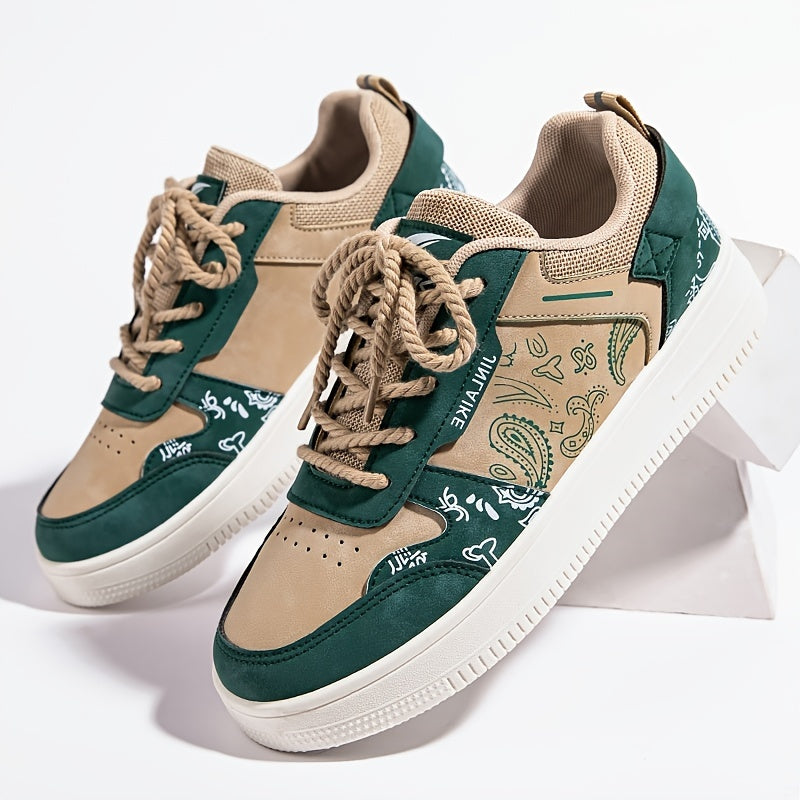 Men's Skate Shoes with Rope Laces Sneakers