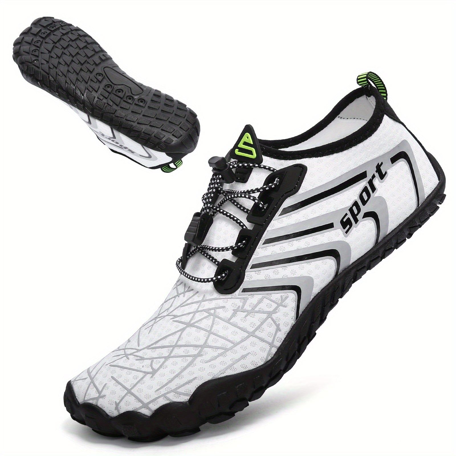 Men's Water Shoes Quick Dry Non Slip Aqua Shoes for Outdoor Activities