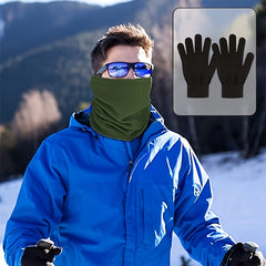 Winter Face Cover Gloves Set for Men and Women