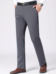 Men's Formal Solid Dress Pants Spring Fall Business