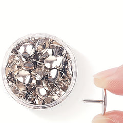 Thumbtack Nail Wall Cloth Wood Round Head Press Pin Fixing Device