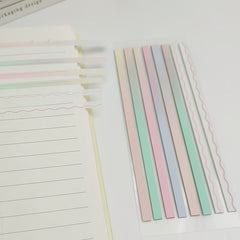 160pcs Transparent Highlighter Tape Sticky Tabs For Annotating Books