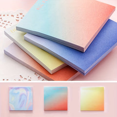 Gradient Sticky Notes Colored Note Book Message Book Sticky Note Paper Memo