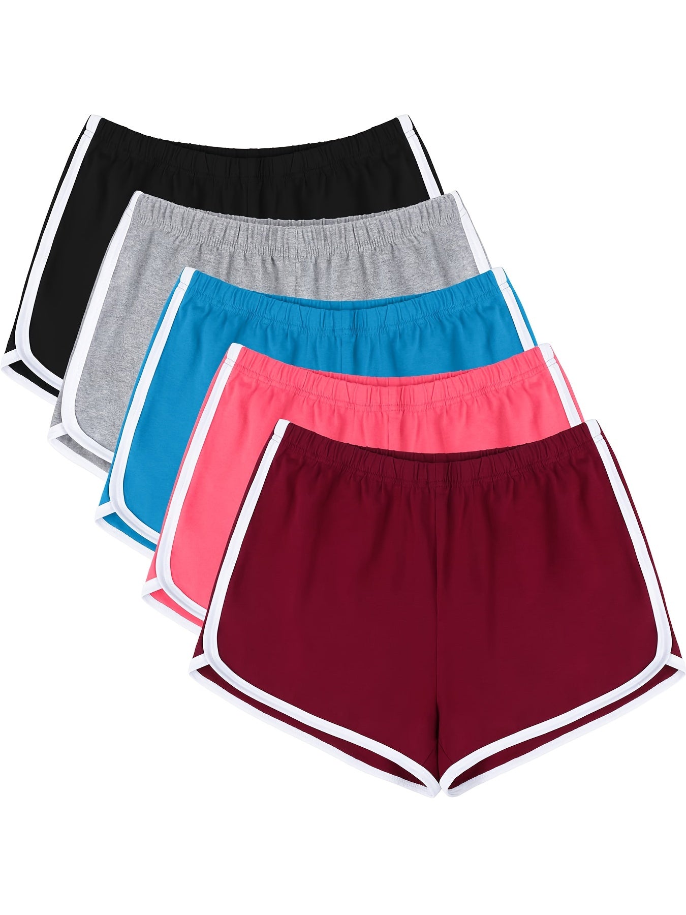 Women's Yoga Shorts Comfortable and Stretchy Sports Shorts for Summer Activewear