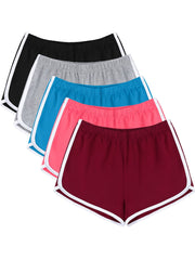 Women's Yoga Shorts Comfortable and Stretchy Sports Shorts for Summer Activewear