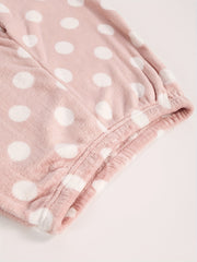 Polka Dot Christmas Pajama Set Women's Sleepwear & Loungewear