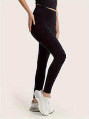 Fleece Lined Workout Pants Stretch Leggings Women's Activewear