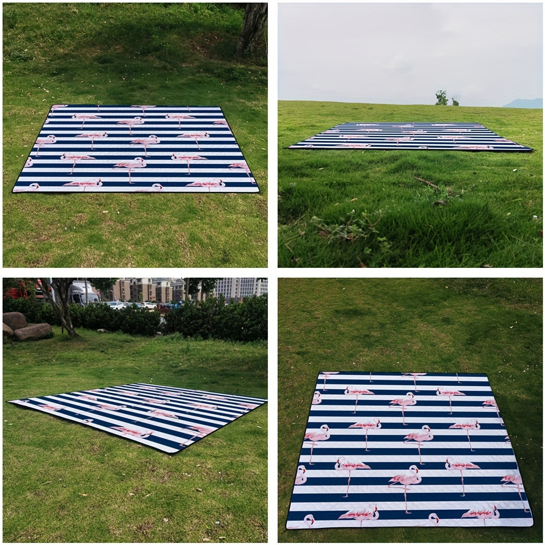 Waterproof Printed Picnic Mat Tear Resistant Outdoor Blanket