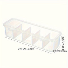 Desktop Plastic Cable Storage Box with Flip Cover