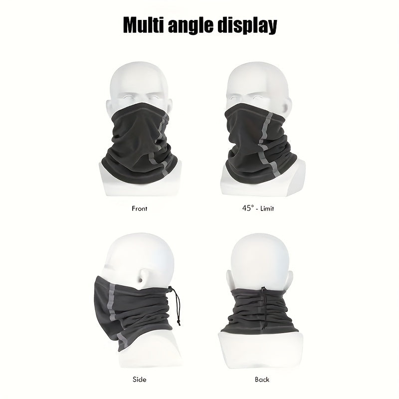 Winter Cycling Fleece Ski Neck Cover Face Mask