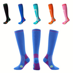 Women's Yoga Socks Breathable Calf Compression Socks