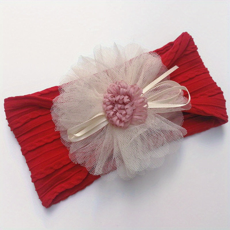Colorful Nylon Headbands for Toddler Girls