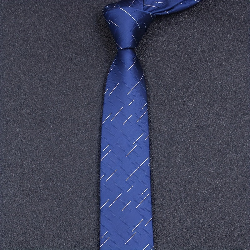Polyester Neckties Business Formal Hand tied Tie For Men