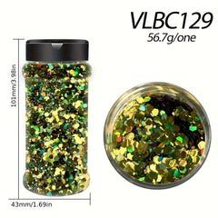 Chunky Holographic Glitter Mix - Bling Laser Glitter Material