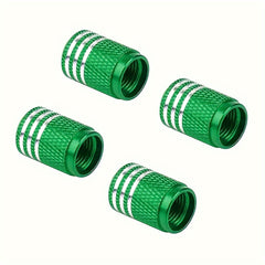 4pcs Colorful American Valve Cap Tire Dust Cap