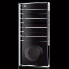 Crystal Eyelash Extension Pallet False Lash Tray Strip Glue Holder