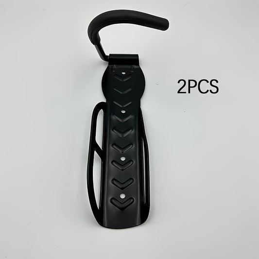 2pcs 4pcs Bike Wall Hook Mount Double Hook Foldable Wall Mount Bike Rack
