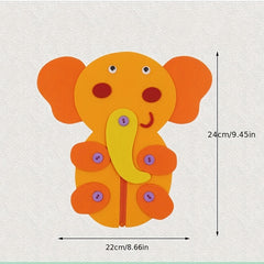 DIY Non woven Fabric Puzzle Toys for Kids
