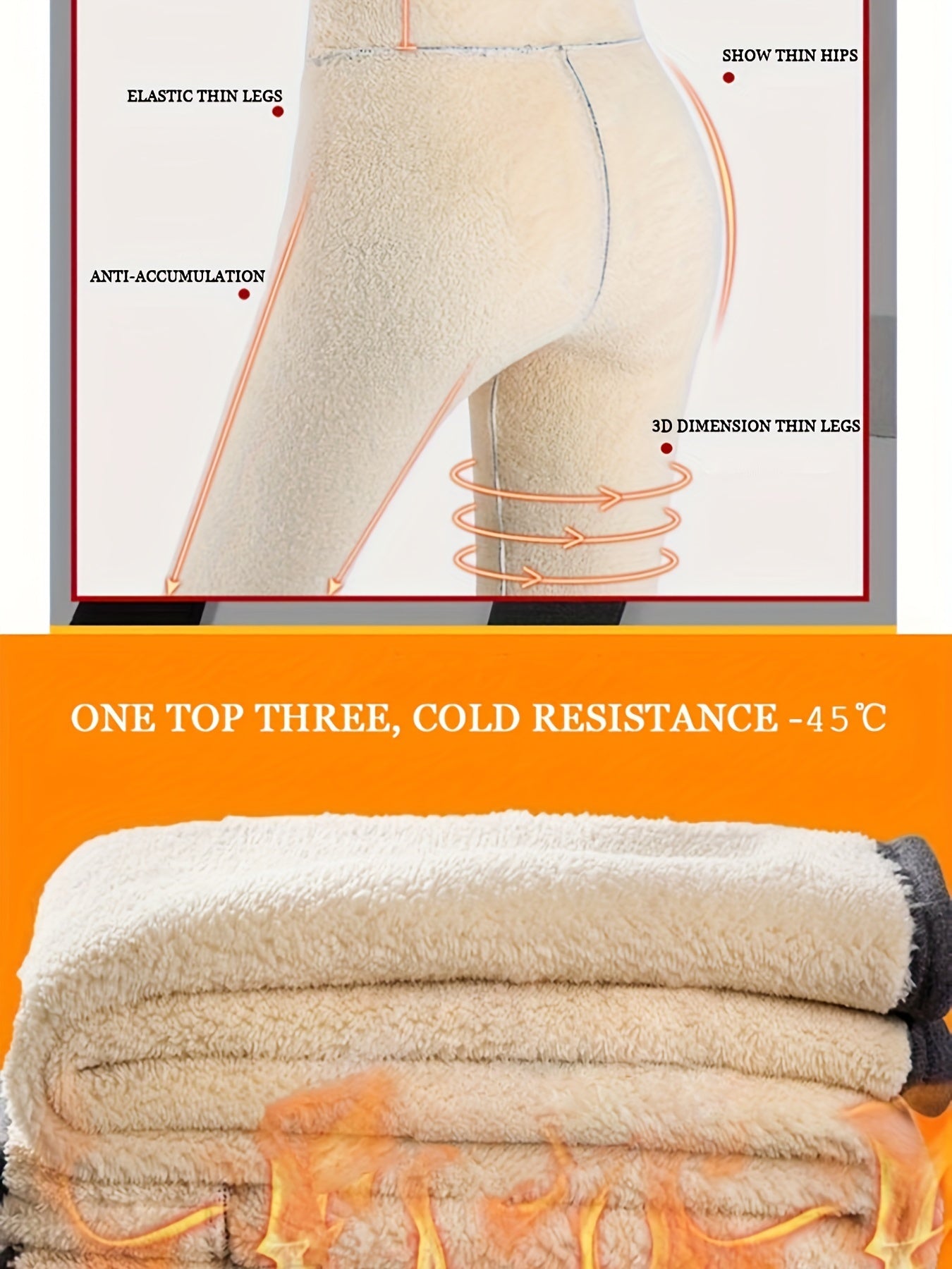 Warm Fleece Liner High Waist Yoga Pants
