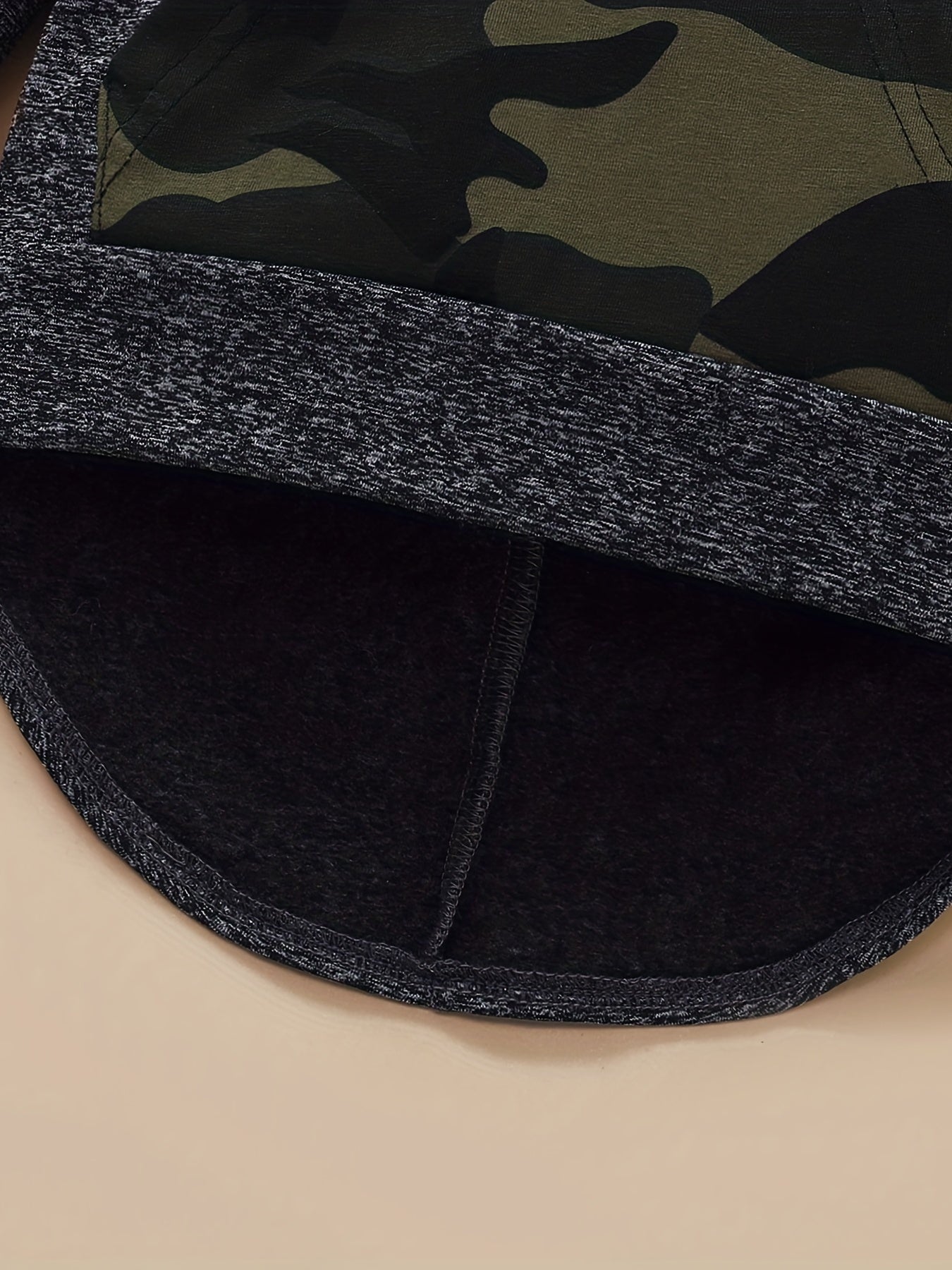 Toddler Boy's Camo Hoodie & Sweatpants Set for Spring Fall