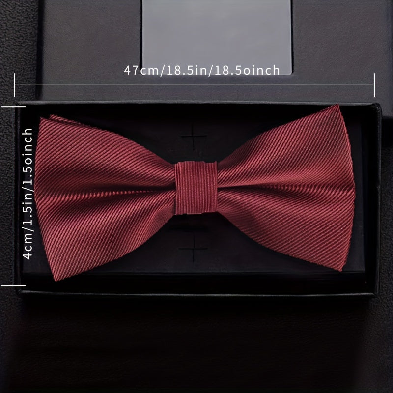 Men's Bow Tie Wedding Accessory for Bridegroom