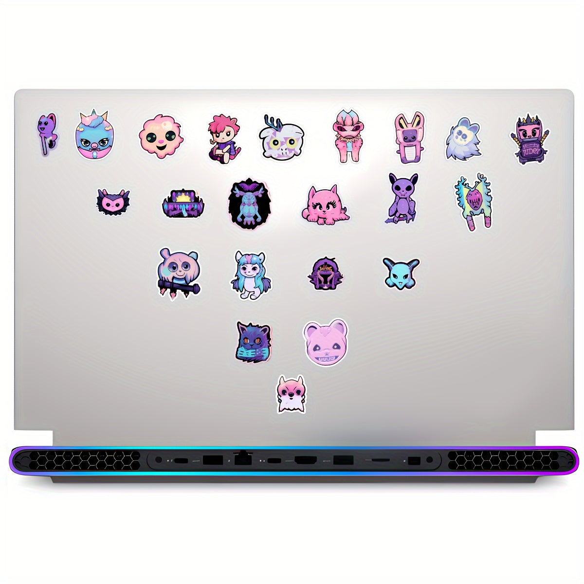 61pcs Monster Stickers DIY Laptop Phone Skateboard Water Cup Decoration Stickers