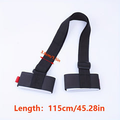 Adjustable Ski Board Binding Strap Hand Held Double Board Fixing Strap