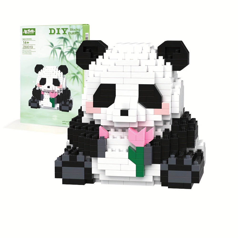 Panda Building Blocks Christmas Gift Birthday Gift Panda Assembled Toys