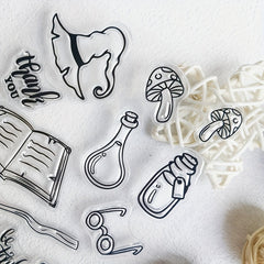 Clear Stamp Seal for Card Making and Scrapbooking Supply