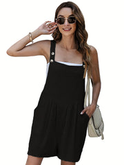 Sleeveless Wide Leg Cami Romper for Women