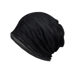 Vintage Fleece Knitted Hat with Scarf for Christmas Party
