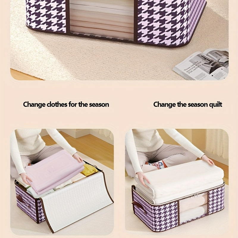 Large Capacity Quilt Storage Bag Portable Clothes Packing Cube