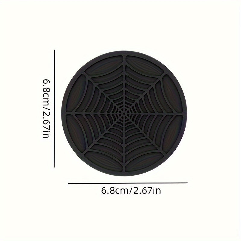 Spider Beverage Coaster 4pcs 6.86 Cm Heat Insulation Pad