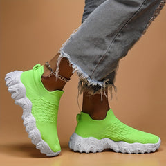 Women's Breathable Chunky Sneakers Lightweight Non slip Shoes