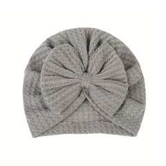 Baby Turban Hats with Bowknot Cozy Head Wraps for Newborn