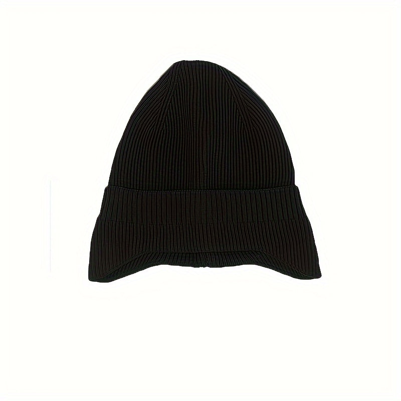 Windproof Knitted Beanie Hat for Men Women Ear Protection
