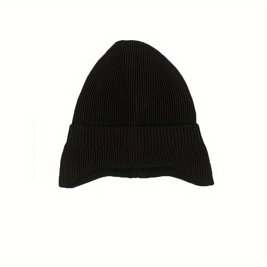 Windproof Knitted Beanie Hat for Men Women Ear Protection