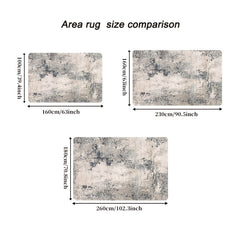 Boho Vintage Area Rug Soft Faux Sheepskin Floor Mat