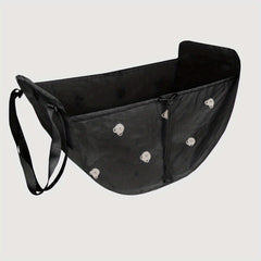 Kids' Baby Car Storage Bag Cartoon Bear Pattern Large Capacity Hanging Bag