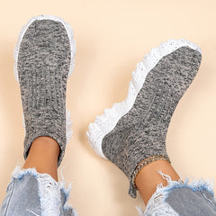 Women's Anti-slip Knit High Top Shoes