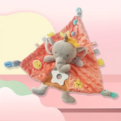 Baby Soothing Blanket Sleeping Doll Plush Toy Elephant Rabbit Lion Gift