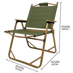 One-Second Foldable Aluminum Camping Chair