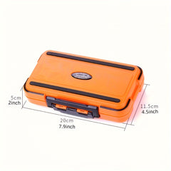 Large Capacity Waterproof Fishing Hook Tool Box 20x11x5.87 inches