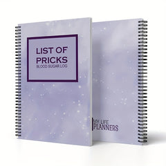 Glucose Journal Daily Record & Medication Tracking Blood Sugar Levels