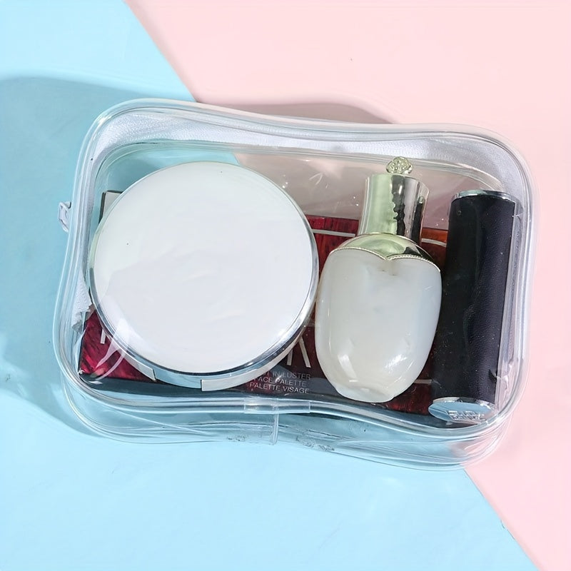 Waterproof Plastic Clutch Bag Travel Makeup Storage Bag