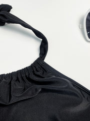 Halter Neck Bikini Top Beachwear Swimsuit Top Women's Swimwear