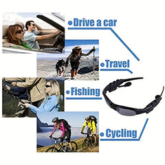 Men's Wireless Sunglasses Headset for Outdoor Sports