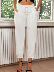 Women's Drawstring Joggers for Spring & Summer